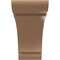 Ekena Millwork 6"W x 18"D x 12"H Classic Olympic Rough Cedar Woodgrain TimberThane Corbel, Primed Tan CORUR06X18X12OLYRCPR - alternate 5